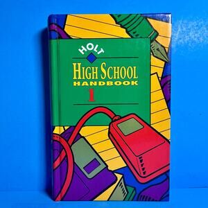 Holt High School Handbook 1 by John E. Warriner | 1995 Hardcover | Grammar
